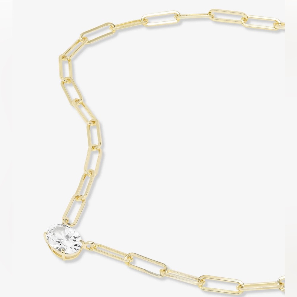 MELINDA MARIA Hello Gorgeous Samantha Chain Necklace, NWT